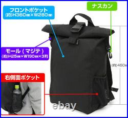 Hatsune Miku V4X Roll Top Backpack Black Cospa Japan original New