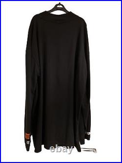 Heron Preston Roll Neck Top Long Sleeve Shirt Size XL Original Release