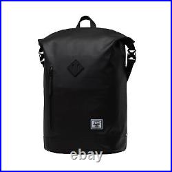 Herschel Roll Top Backpack Black