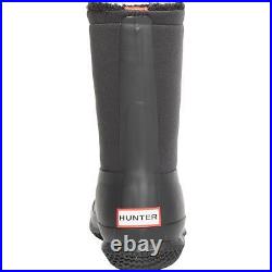 Hunter Womens Original Roll Top Black Rain Boots Shoes 7 Medium (B, M) BHFO 6455