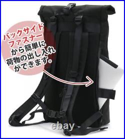 Is Plus Ruck Sack Toyooka Bag Eye Series Mens Roll Top Rucksack Backpack Black C