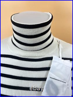 Jumper Sweater Top Size XL 52 Takahiromiyashita The Soloist Striped Roll Neck