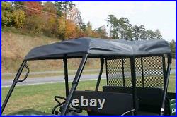 Kawasaki Mule 4010 Trans Roll Cage Soft Top Roof Black