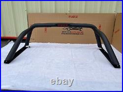 LED Black stainless steel Roll bar with Brake lights Fits Ford Ranger 2012+