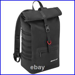 Mercedes Benz AMG Original Roll-top Backpack 63/50x30x17cm Black New