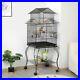 Metal_Bird_Cage_Roof_Top_Rolling_Bird_Metal_Parrot_Cage_Detachable_Stand_Budgie_01_ghlz