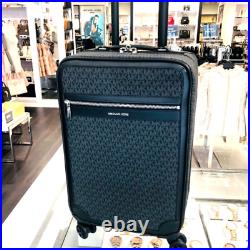 Michael Kors Lady Men Rolling Travel Trolley Suitcase + XL DUFFLE BAG BLACK