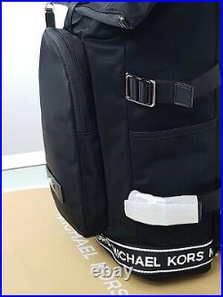 Michael kors bag Black/White Kent Roll Top BKPK RRP 330