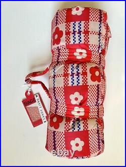 NEW! Baggu x Sandy Liang PUFFY PICNIC BLANKET in Flower Market RARE / SOLD OUT
