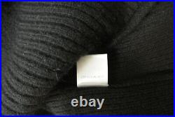 NEW DESIGNHISTORY Pure cashmere crew neck Sweater in Black Size XL #S6218