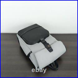 NEW TUMI OSBORM 6602021 White Black Roll Top Bag Backpack Business Travel UNUSED