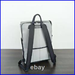 NEW TUMI OSBORM 6602021 White Black Roll Top Bag Backpack Business Travel UNUSED