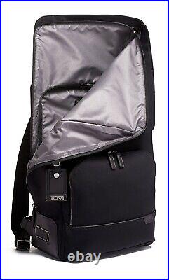 NEW Tumi HARRISON OSBORN 17.5 Roll Top Backpack SOLID BLACK