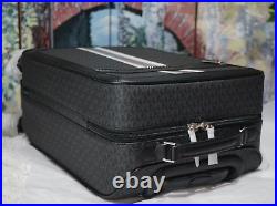 NWT MICHAEL KORS Jet Set Travel Rolling Trolley Suitcase Luggage HEATHER GREY MK