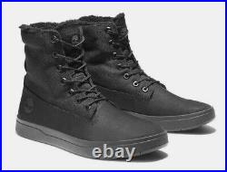 New Timberland Davis Square Roll-Top Fleece Lined Boots NIB Mens Size 8 or W 9.5