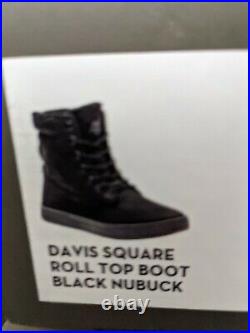 New Timberland Men's Davis Square Roll-Top Fleece Lined Boots NIB