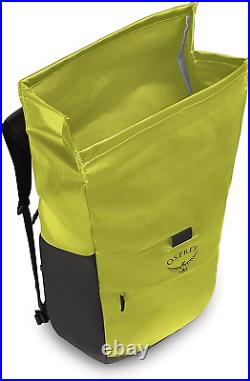 Osprey Europe Transporter Roll Top Backpack, Lemongrass YellowithBlack, One Size