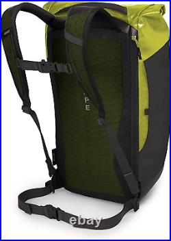 Osprey Europe Transporter Roll Top Backpack, Lemongrass YellowithBlack, One Size