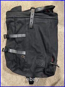 Pack Animal Rally Pack Waxed Canvas Roll Top Backpack, Heirloom Quality