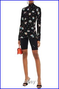 Paco Rabanne Stretch Floral Roll Neck Top RRP£295