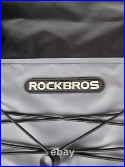 Pair of ROCKBROS Bicycle approx 40L rolltop rear Pannier Waterproof luggage bags