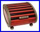 Park_Sherman_1930_Deco_Steel_Chrome_Roll_Top_Cigarette_Box_Red_Black_Bakelite_01_dts