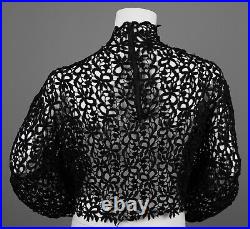 Prince Black Lace Custom Made Top Worn In Concert W Signed Loa