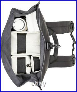 Rains Rolltop Rucksack Front Pocket Waterproof Rucksack Mens Bags In Black