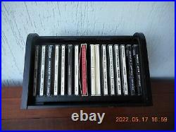 Rare Package Of Beatles Roll-top Black Box Collector And Set Of 16 Cd's