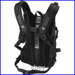 Rev It Arid 9L H2O Motorcycle Backpack Black Black Lightweight WP Roll-Top Bag