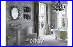 Richmond Freestanding Roll Top Traditional Bath with Feet 1690x740