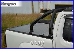 Roll Bar + Brake Light + TonneauCover + Spots To Fit Mitsubishi L200 05-15 BLACK