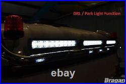 Roll Bar + LED + Brake Light + Light Bars To Fit Isuzu D-Max Rodeo 12-16 BLACK