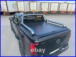 Rollback Tonneau Cover For Volkswagen Amarok 2023+ (With No Roll Bar) Aluminum