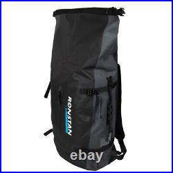 Ronstan Roll Top Dry Bag Backpack 55L Black & Grey RF4014