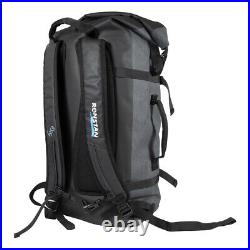 Ronstan Roll Top Dry Bag Backpack 55L Black & Grey RF4014