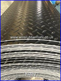 Rubber Flooring Mat Rolls 1m to 10m and 1.2m to 1.8m Wide X 3mm THICK All Floor