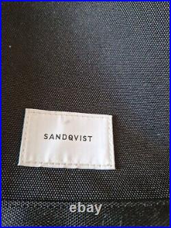 Sandqvist Bernt Recycled Rolltop Backpack, Black
