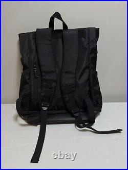 Save The Ocean Expandable Backpack Black Travel Bags Men's Roll Top New