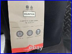 Size 10-Wmns Hunter Insulated Roll Top Sherpa Lined Cold Weather Boots