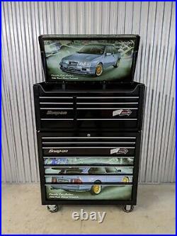 Snap On 40in Black'Sierra Cosworth' Stack Roll Cab + Top Box WE DELIVER