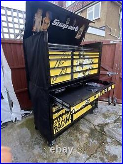 Snap on Tool Box Guy Martin Racing Special Edition Roll Cab & Top Chest Combo
