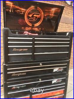 Snap on tools, 40 Toolbox, Roll Cab And Middle Box And Top Box (3 Piece)