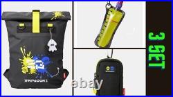 Splatoon3 roll top rucksack Backpack, Pouch, water pack 3 items Nintendo 2 left