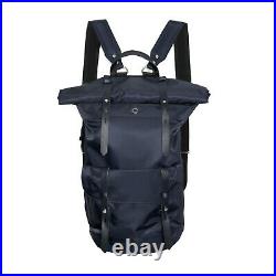 Stighlorgan Ronan Laptop Backpack In Navy blue HD210D nylon with Rolling top