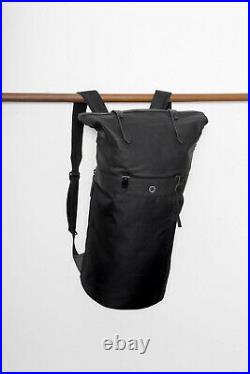 Stighlorgan Rori Laptop Backpack In Black CoreD7 Polycanvas With Rolling Top