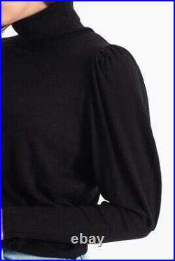 TED BAKER Aidabel wool cashmere turtleneck volume sleeve sweater jumper top 1 8