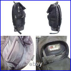 TUMI 111760 4823 Roll Top Backpack Black Pawnshop Kantai