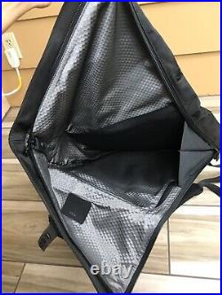 TUMI Alpha Bravo'London' Black Nylon Roll Top Backpack 232388D