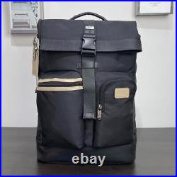 TUMI Cypress Roll Top Backpack Bag Large Black Navy 2 Colors Outlet Products